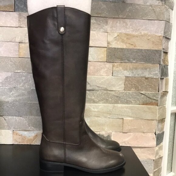 Inc Fawne Riding Leather Boots - Picture 3 of 13